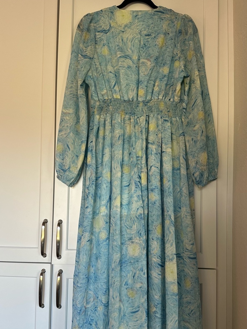 Starry Night Ruffle Maxi Dress - Picture 2 of 2